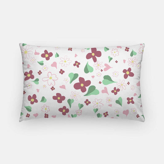 Mimi Collection | Fifi's Floral Lumbar Pillow Cover