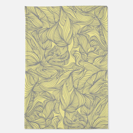Mimi Collection | Mellow Yellow Fleece Blanket