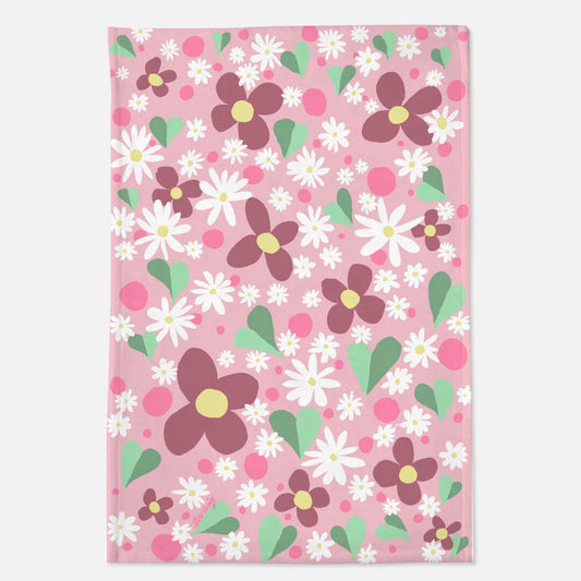 Mimi Collection | Fifi's Floral Fleece Blanket